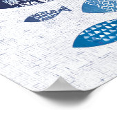 沿岸芸術 |ホームは海のそばにある ポスター (角)