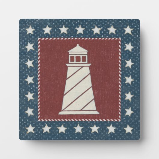 沿岸芸術 |ライトハウスon Red フォトプラーク (正面)