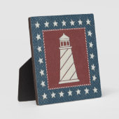 沿岸芸術 |ライトハウスon Red フォトプラーク (正面)