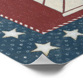 沿岸芸術 |ライトハウスon Red ポスター (角)