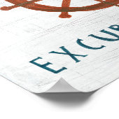 沿岸芸術 |島の散策 ポスター (角)