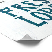 沿岸芸術 |新鮮なロブスター ポスター (角)