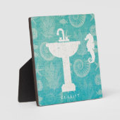 沿岸芸術 |洗面台 フォトプラーク (正面)