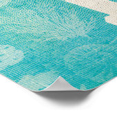 沿岸芸術 |洗面台 ポスター (角)