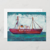 沿岸芸術 | Nantucket Lightship ポストカード (正面/裏面)