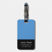 沿岸草原2013年 ラゲッジタグ (裏面縦)