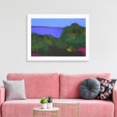 沿岸視絵を描点 キャンバスプリント (インサイチュ (リビング))