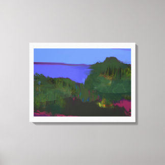 沿岸視絵を描点 キャンバスプリント