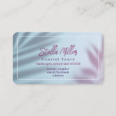 沿岸観光エレガントガイド 名刺 (正面)