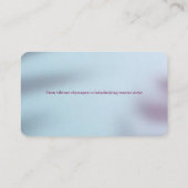 沿岸観光エレガントガイド 名刺 (裏面)