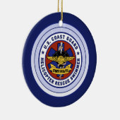 沿岸警備救援泳ぐ人 セラミックオーナメント (右)