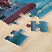 沿岸警備船。 ジグソーパズル (側面)