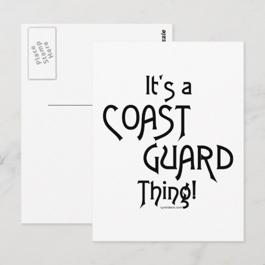 沿岸警備隊だ！ ポストカード (正面/裏面)