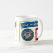 沿岸警備隊のブルースターのお母さんのマグ コーヒーマグカップ (正面右)