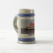 沿岸警備隊の灯台 ビールジョッキ (正面左)