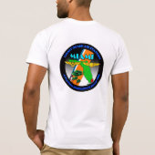 沿岸警備隊の空中撮影点のマイアミのティー Tシャツ (裏面)