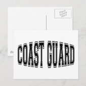 沿岸警備隊の膨らみ ポストカード (正面/裏面)