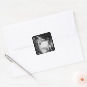 沿岸警備隊の船員が戦闘時に死亡した。 スクエアシール (封筒)