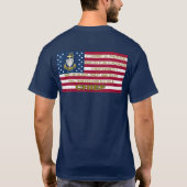 沿岸警備隊チーフプライド Tシャツ (裏面)