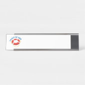 沿岸警備隊 デスクネームプレート (正面)