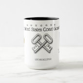 沿岸警備隊 – 倉庫管理者 – PO E6         MUG マグカップ (中央)