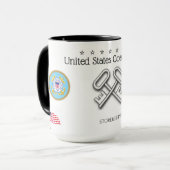沿岸警備隊 – 倉庫管理者 – PO E6         MUG マグカップ (正面左)