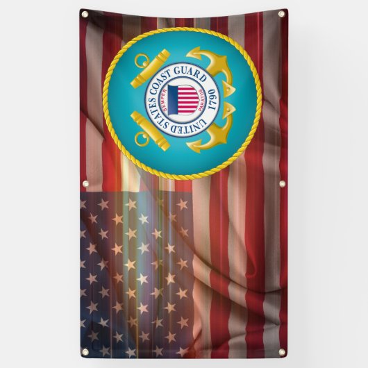 沿岸警備隊 横断幕 (縦)