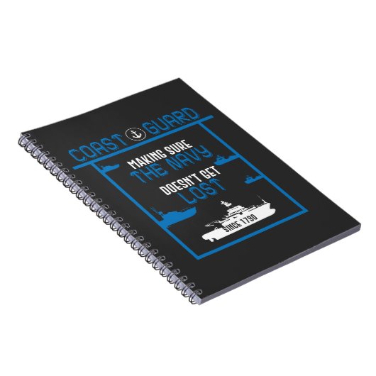 沿岸警備隊- 1790年の船員以来の海軍ギフト ノートブック (右側)