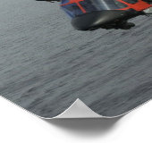 沿岸警備隊MH-68マコヘリコプター ポスター (角)