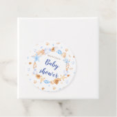 沿岸貝殻の赤ちゃんシャワー フェイバータグ (インサイチュ)