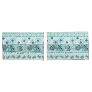 沿岸貝殻カニ星魚類ボヘミア 枕カバー