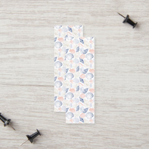 沿岸貝殻ブックマークビーチ読のアクセサリー コーリングカード