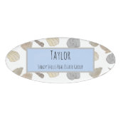 沿岸貝殻従業員 名札 (正面)