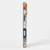 沿岸貝類とヒトデ模様 iPhoneケース (右側面)