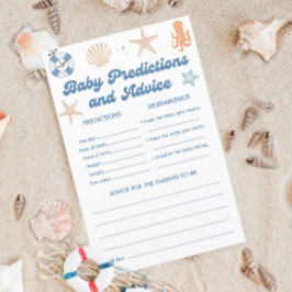 沿岸赤ちゃんシャワーベビー予測とアドバイス