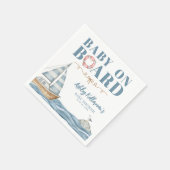 沿岸赤航海のちゃんシャワー スタンダードカクテルナプキン (角)