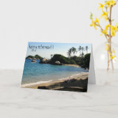 沿岸退職後の大きな地位 カード (黄色い花)