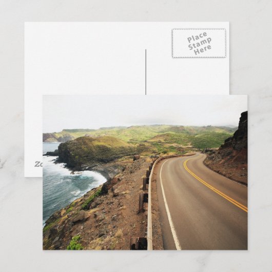 沿岸道路 ポストカード (正面/裏面)