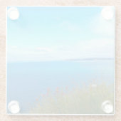 沿岸部ガラスコースター ガラスコースター (裏面)