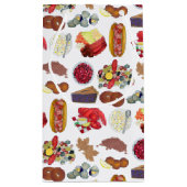 沿岸部ニューイングランド食品北東アメリカ合衆国 スモールペーパーバッグ (裏面)