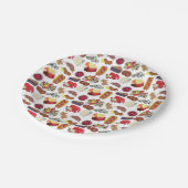 沿岸部ニューイングランド食品北東アメリカ合衆国 ペーパープレート (アングル)