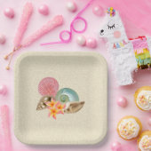 沿岸配置 ペーパープレート (パーティー)