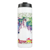 沿岸野生生物ビーチ鳥 タンブラー (正面)