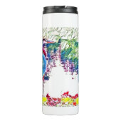 沿岸野生生物ビーチ鳥 タンブラー (裏面)