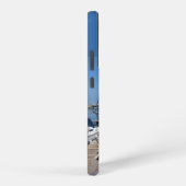 沿岸銀河ケース 白いヨット SAMSUNG GALAXYケース (右側面)