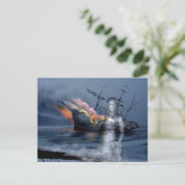 沿岸難破船 ポストカード (スタンド正面)