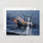 沿岸難破船 ポストカード (正面/裏面)