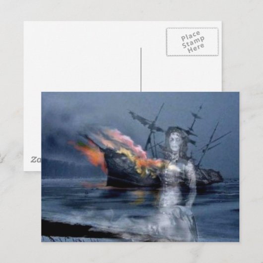 沿岸難破船 ポストカード (正面/裏面)