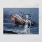 沿岸難破船 ポストカード (正面)