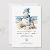 沿岸雪だるまのクリスマス移動発表 案内状 (正面)